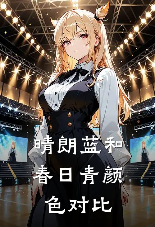 晴朗蓝和春日青颜色对比