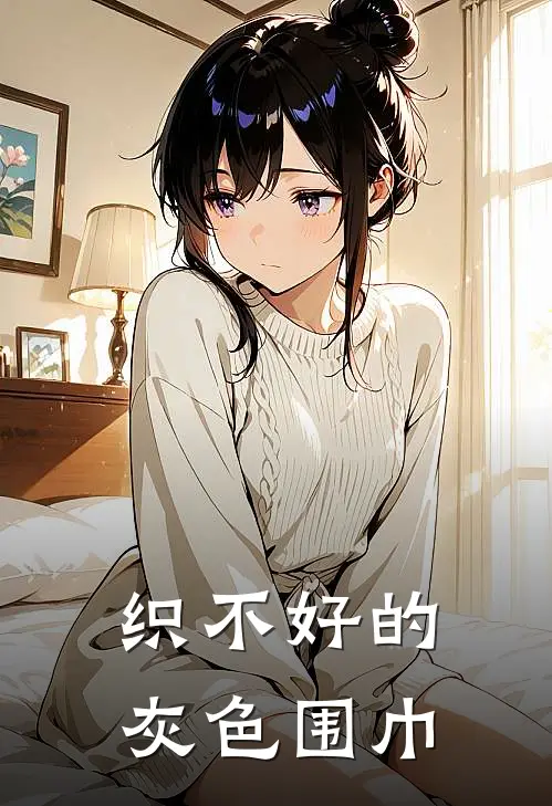 织不好的灰色围巾