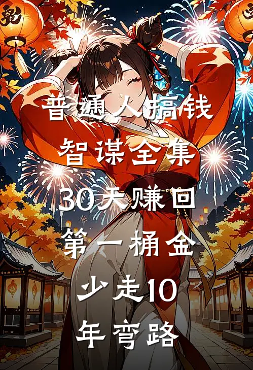 抖音热门普通人搞钱智谋全集：30天赚回第一桶金，少走10年弯路全本免费在线阅读_普通人搞钱智谋全集：30天赚回第一桶金，少走10年弯路全本阅读