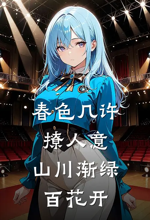 春色几许撩人意,山川渐绿百花开