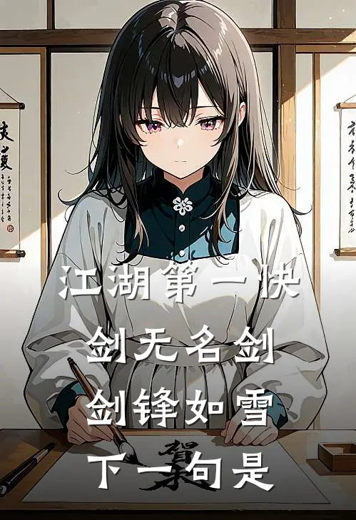 江湖第一快剑无名剑,剑锋如雪,下一句是