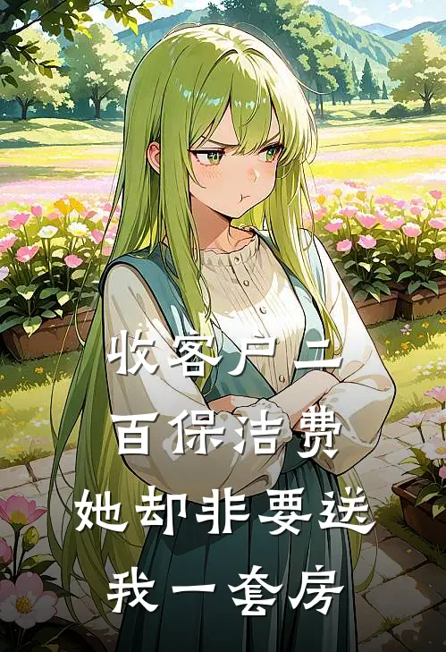 收客户二百保洁费，她却非要送我一套房
