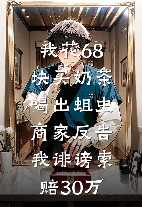 我花68块买奶茶喝出蛆虫，商家反告我诽谤索赔30万